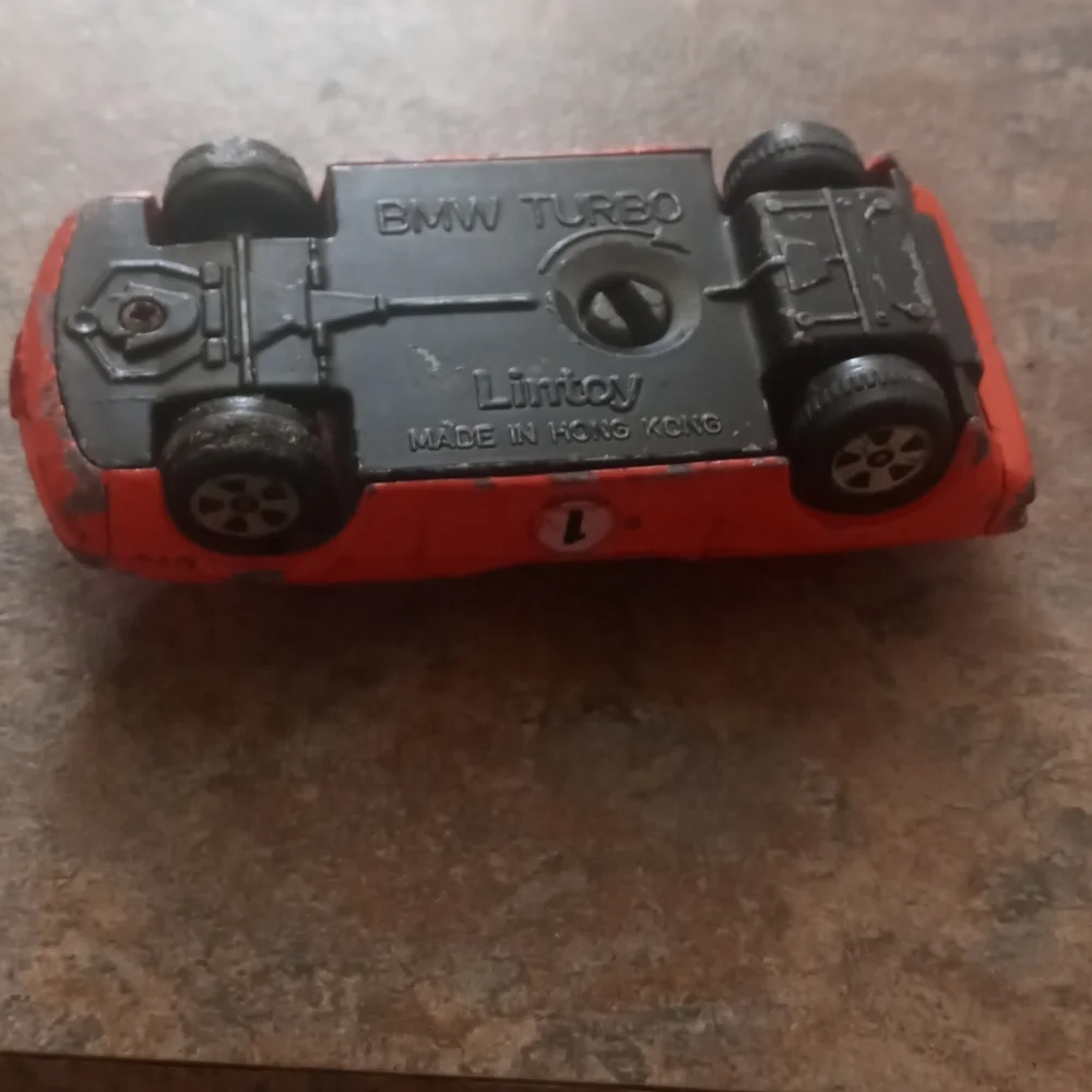 Bmw rare concept turbocar  Toy Sports Car Classic Die-Cast by limtoy vintage 70s